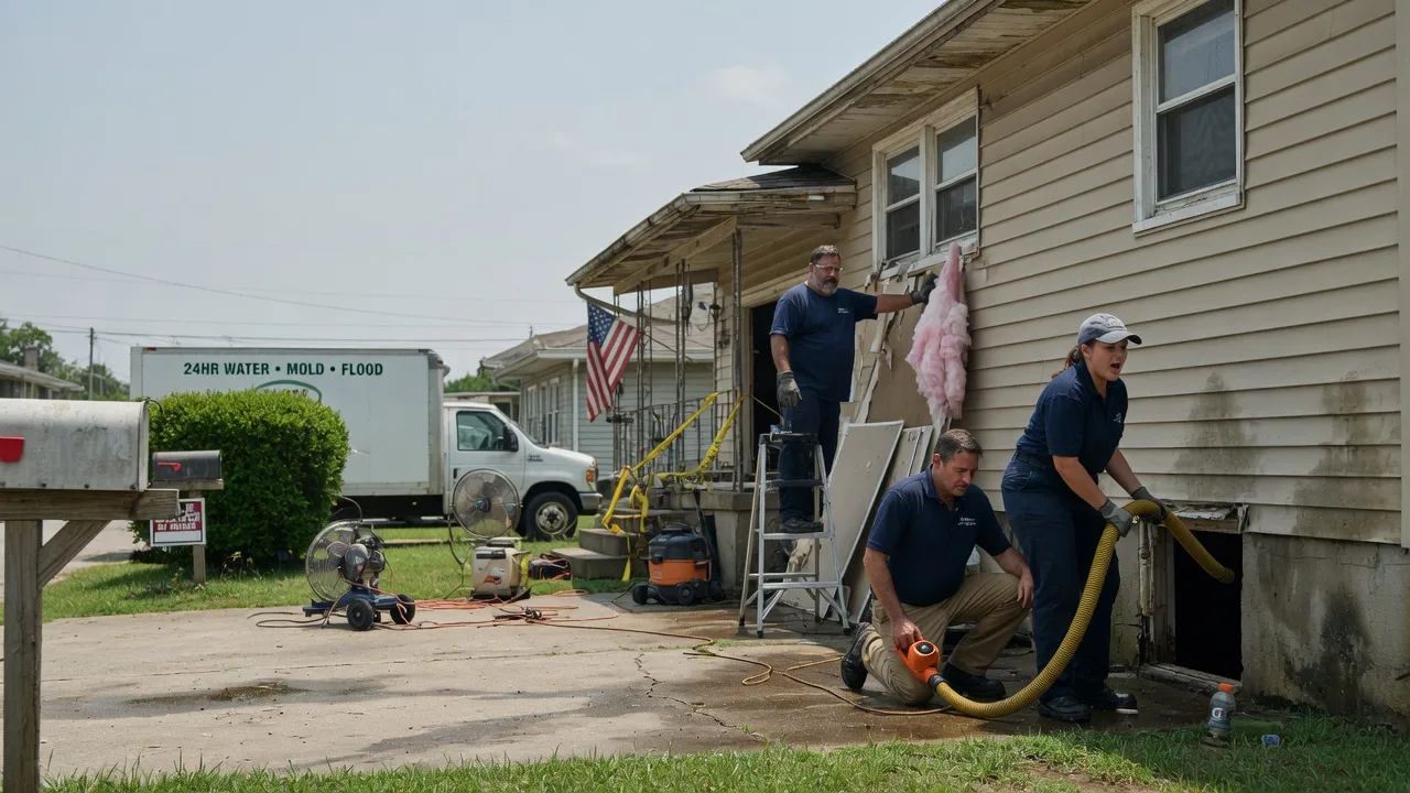 Water Damage Repair in Mills River, NC near me